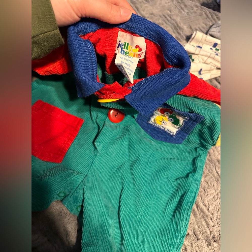 Vintage jelly beans infants jumper